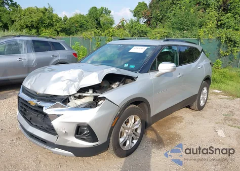 2020 Chevrolet Blazer 3Lt из США, поврежденный, VIN 3GNKBJRS9LS592046